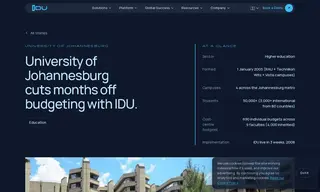 Preview of the University of Johannesburg Case Study