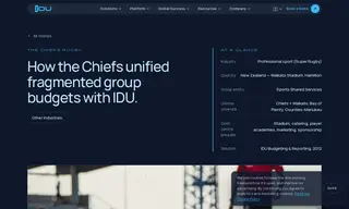 Preview of the Chiefs Rugby Case Study