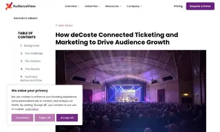 Preview of the deCoste Performing Arts Centre Case Study