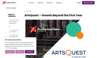 Preview of the ArtsQuest Case Study