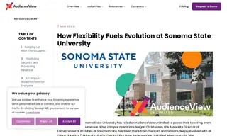 Preview of the Sonoma State University Case Study
