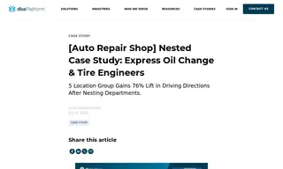 Preview of the Express Oil Change & Tire Engineers Case Study