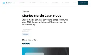 Preview of the Charles Martin Case Study