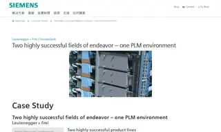 Preview of the Leutenegger + Frei AG Case Study