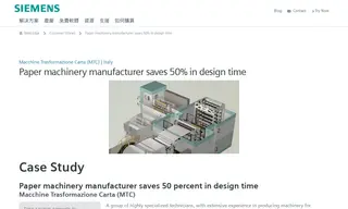 Preview of the Macchine Trasformazione Carta Case Study