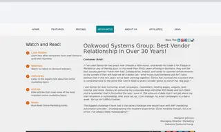 Preview of the Oakwood Systems Group Case Study