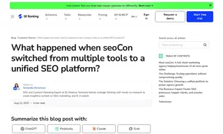 Preview of the seoCon Case Study