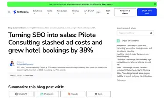 Preview of the Pilote Consulting Case Study