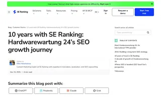 Preview of the Hardwarewartung 24 Case Study