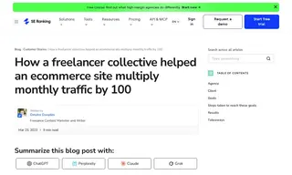 Preview of the Netherland-based Ecommerce Website Owner Case Study