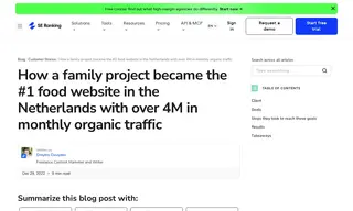Preview of the Leuke Recepten Case Study