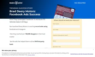 Preview of the Brad Deery Motors Case Study