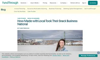 Preview of the Made With Local Case Study