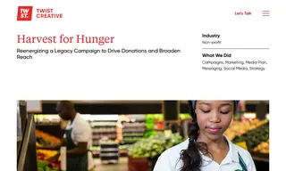 Preview of the Harvest for Hunger Case Study