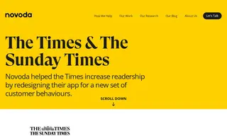 Preview of the The Times Case Study