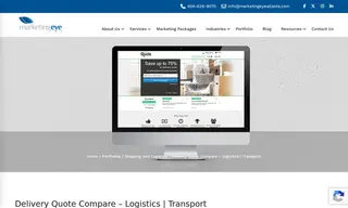 Preview of the Delivery Quote Compare Case Study