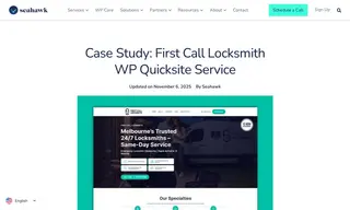 Preview of the First Call Locksmith Case Study