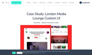 Preview of the London Media Lounge Case Study