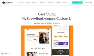 Preview of the MySavvyBookkeepers Case Study