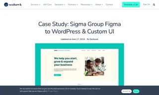 Preview of the Sigma Group Case Study