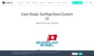 Preview of the Sunflag Steel & Iron Co. Ltd Case Study