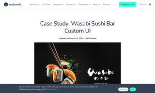 Preview of the Wasabi Sushi Bar Case Study