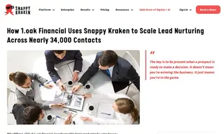 Preview of the 1.oak Financial Case Study