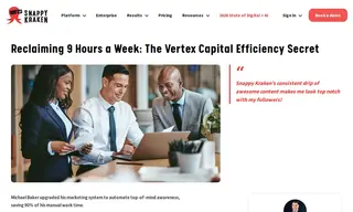 Preview of the Vertex Capital Advisors Case Study