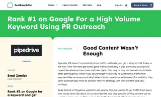 Preview of the Pipedrive Case Study