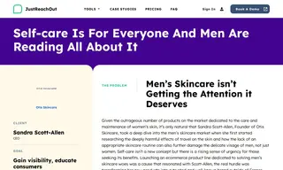 Preview of the Otis Skincare Case Study