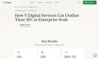 Preview of the V Digital Services Case Study