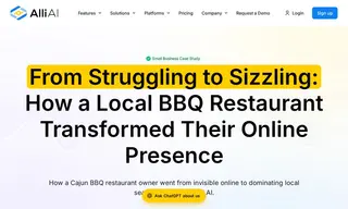 Preview of the Local Cajun BBQ & Grill Restaurant Case Study