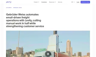 Preview of the Gebrüder Weiss Case Study