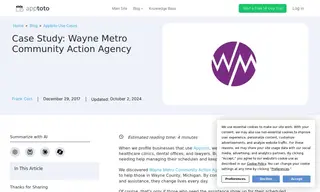 Preview of the Wayne Metro Community Action Agency Case Study