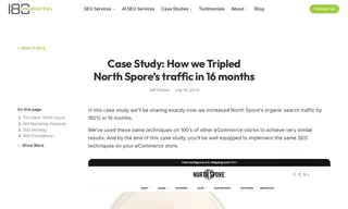 Preview of the North Spore Case Study