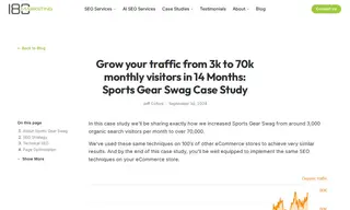 Preview of the Sports Gear Swag Case Study