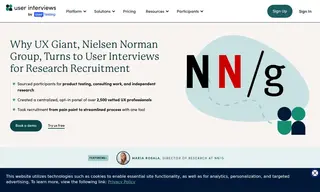 Preview of the Nielsen Norman Group (nn/g) Case Study