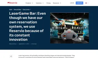 Preview of the LaserGame Bar Case Study