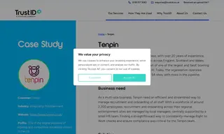 Preview of the Tenpin Case Study