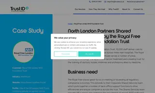 Preview of the Royal Free London NHS Foundation Trust Case Study