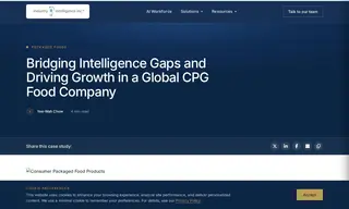 Preview of the CPG Case Study