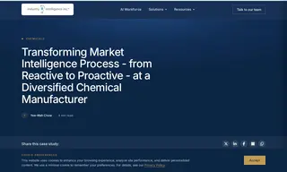 Preview of the Diversified Chemical Manufacturer Case Study