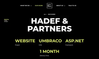 Preview of the Hadef & Partners Case Study
