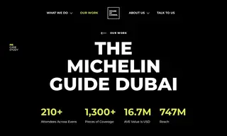 Preview of the Michelin Guide Dubai Case Study