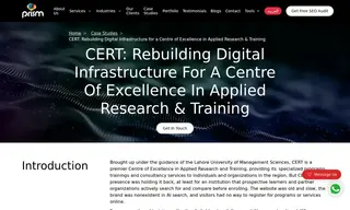 Preview of the Cert Case Study