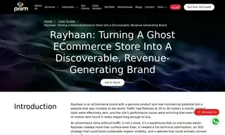 Preview of the Rayhaan Case Study