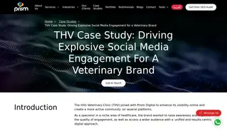 Preview of the The Hills Veterinary Clinic (thv) Case Study