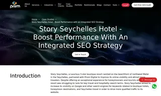 Preview of the Story Seychelles Hotel Case Study