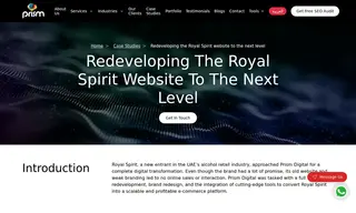 Preview of the Royal Spirit Case Study