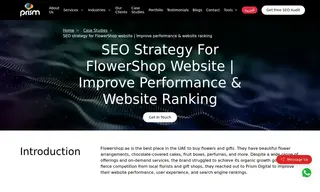 Preview of the FlowerShop.ae Case Study